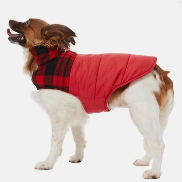 32 Degrees Med 14"-16" Dog Jacket Vest Polar Fleece Easy Access New - Picture 1 of 4